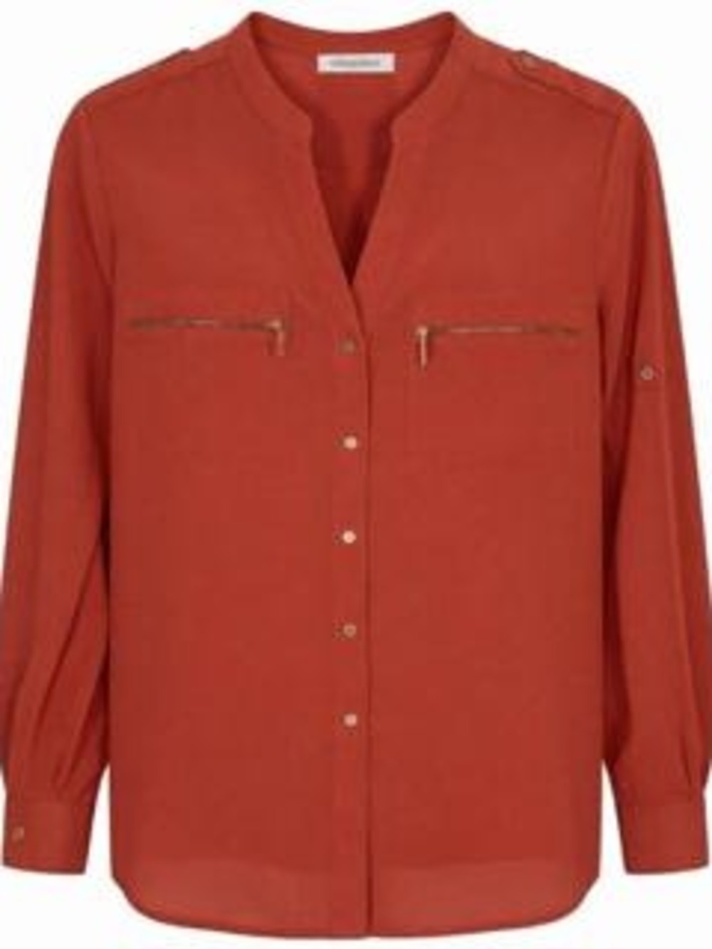 Calvin Klein Red Button Down Shirt M